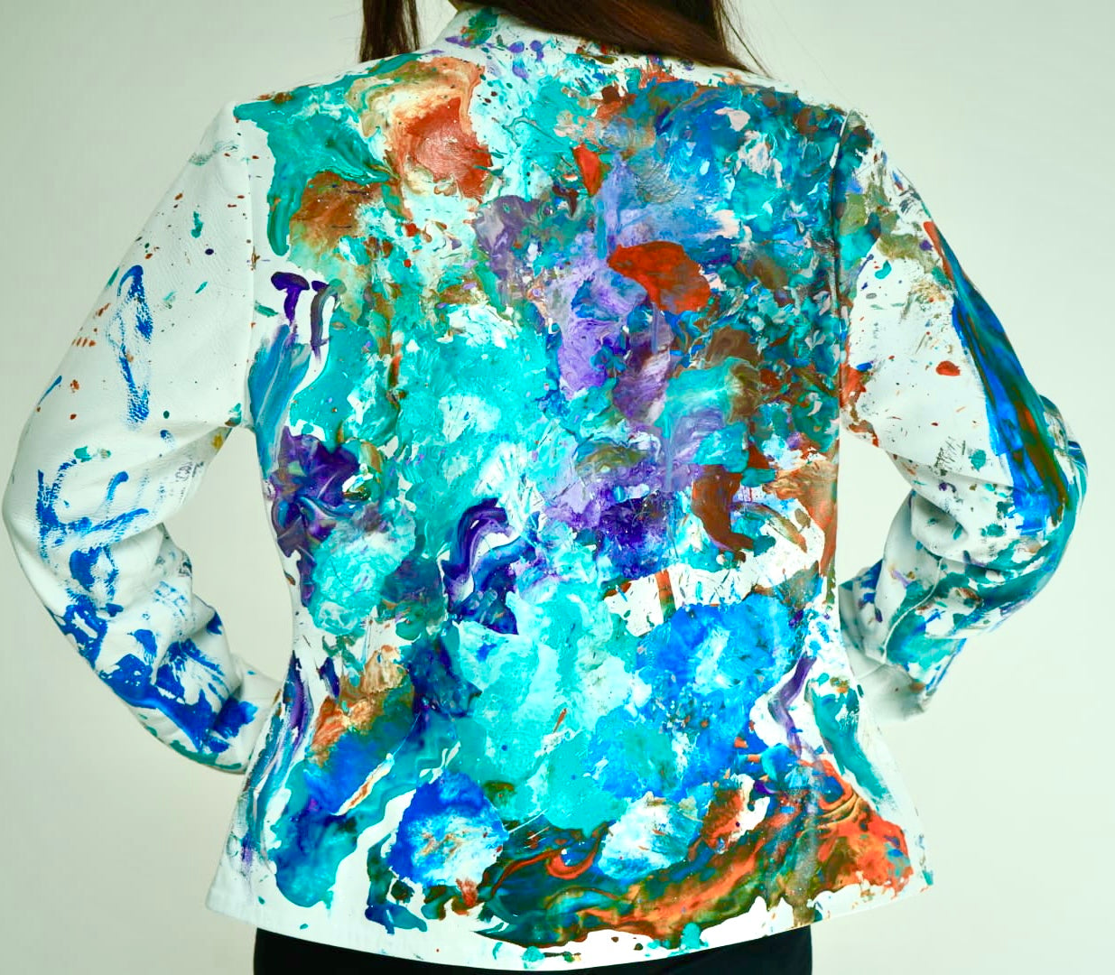 Caeruleum Leather Jacket